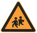 禁止骑自行车上坡_交通安全标志